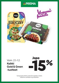 PRISMA tarjoukset - Alkaen PE 2.1.2026