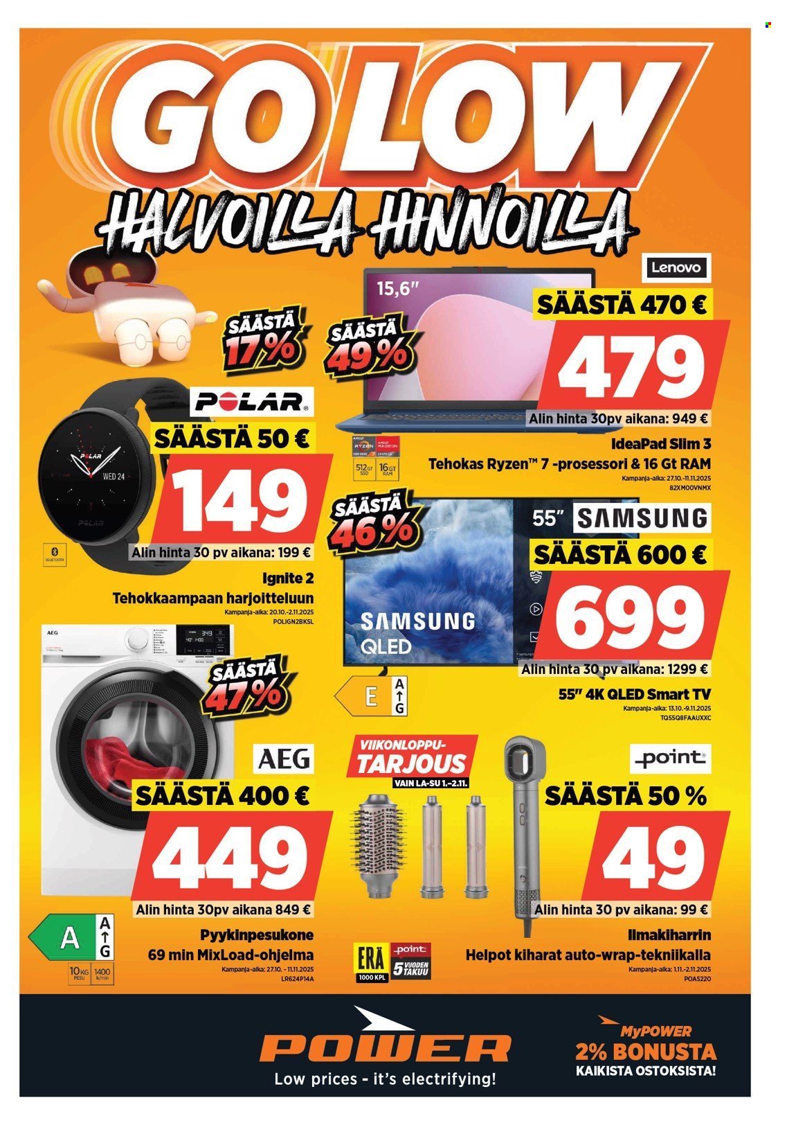 POWER tarjoukset - Lokakuu 2025 (2025-10-26)