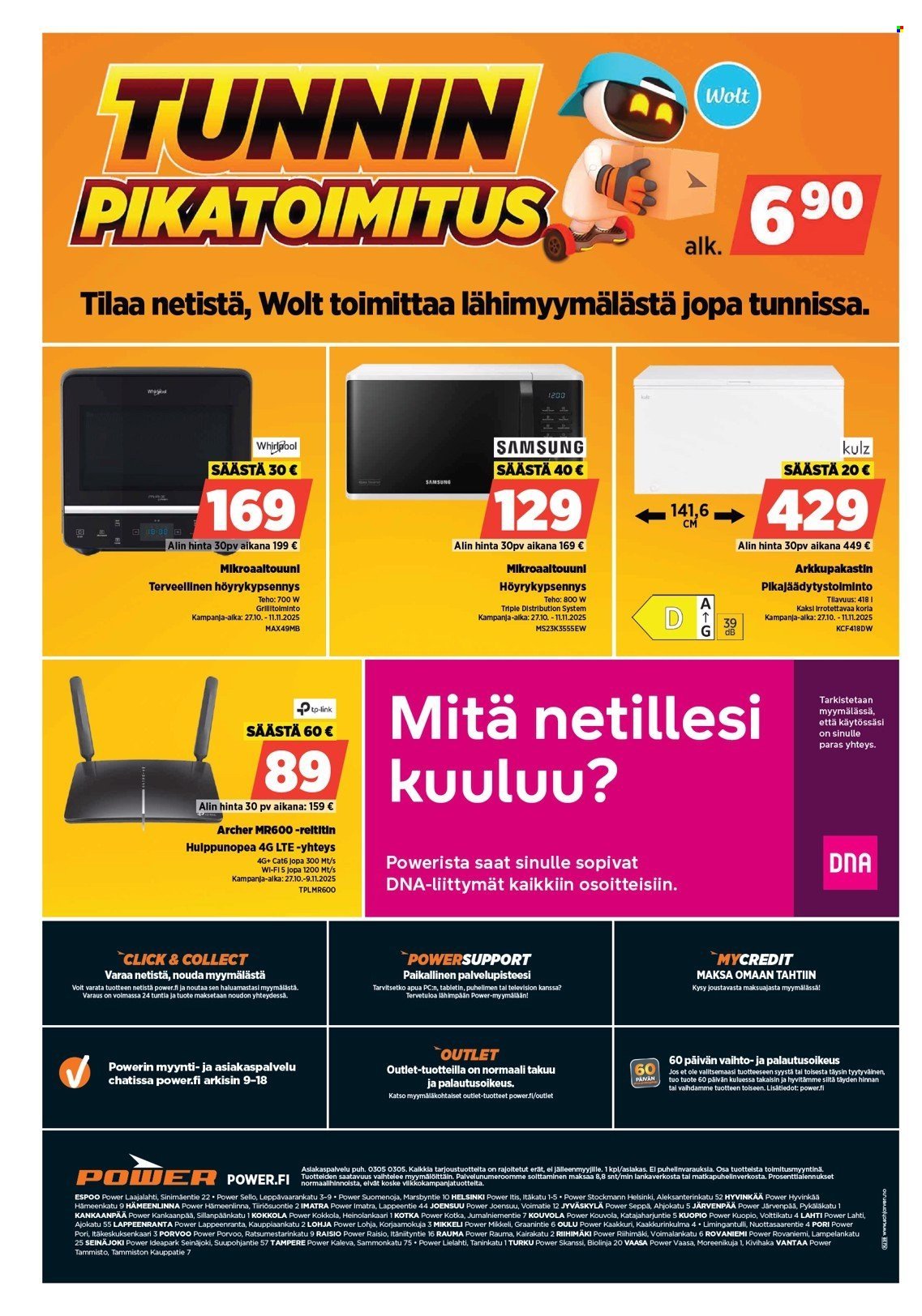 POWER tarjoukset - Lokakuu 2025 (2025-10-26)