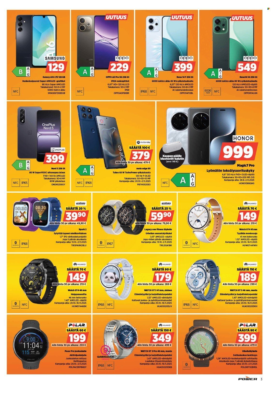 POWER tarjoukset - Lokakuu 2025 (2025-10-26)