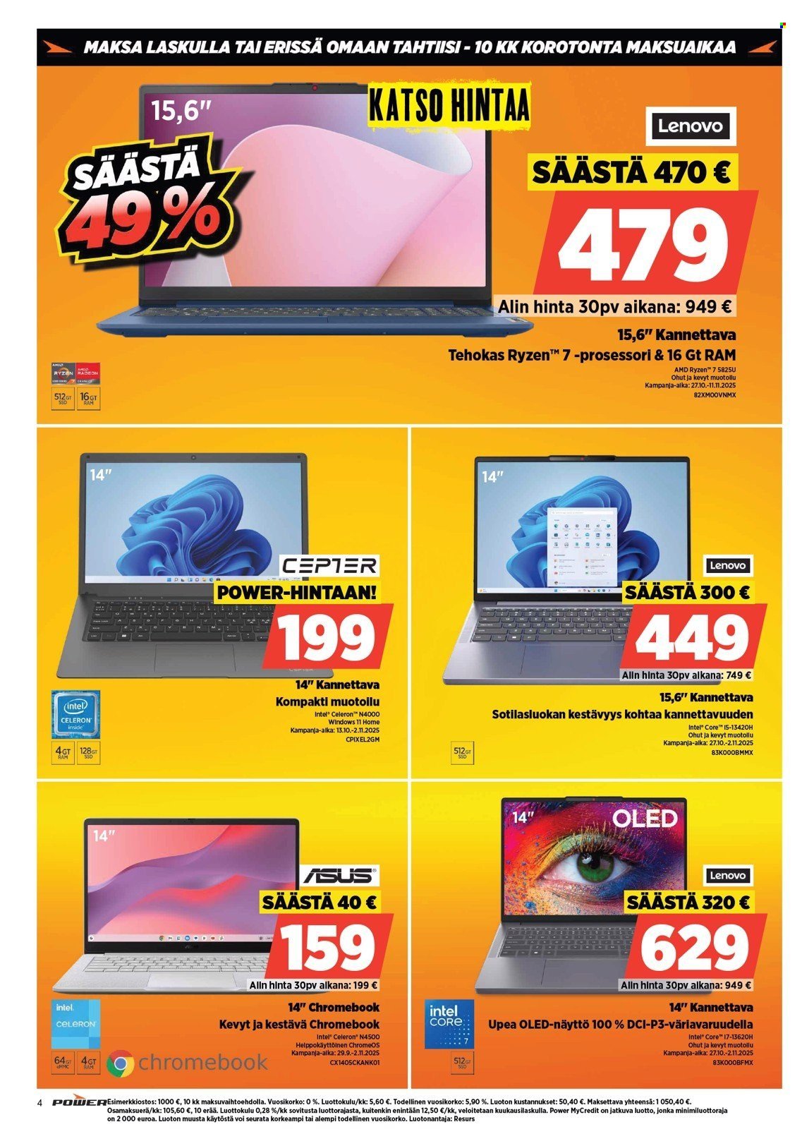 POWER tarjoukset - Lokakuu 2025 (2025-10-26)