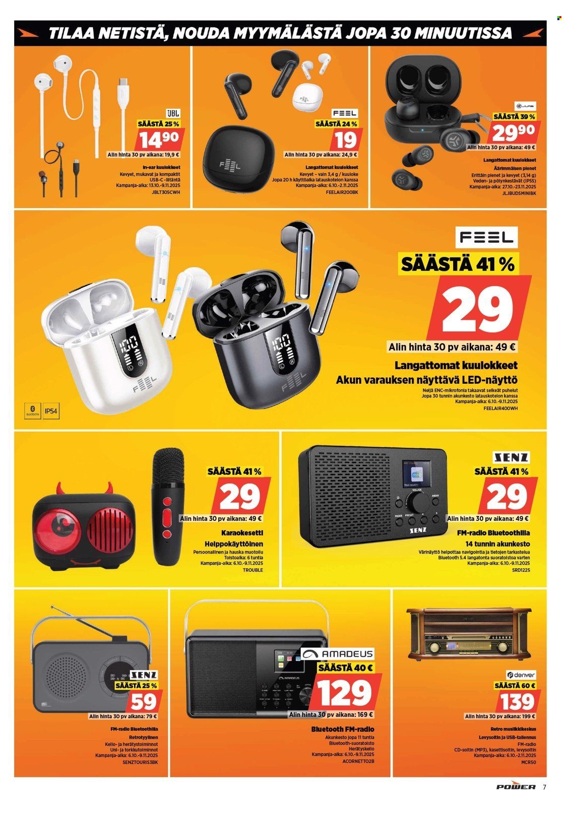POWER tarjoukset - Lokakuu 2025 (2025-10-26)