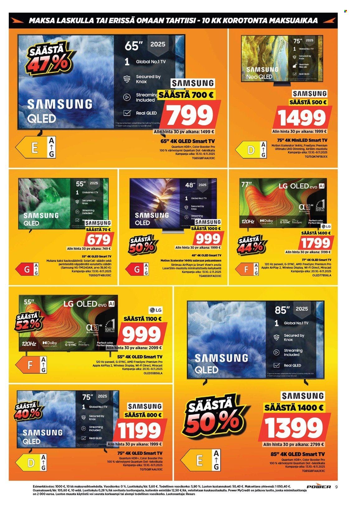 POWER tarjoukset - Lokakuu 2025 (2025-10-26)