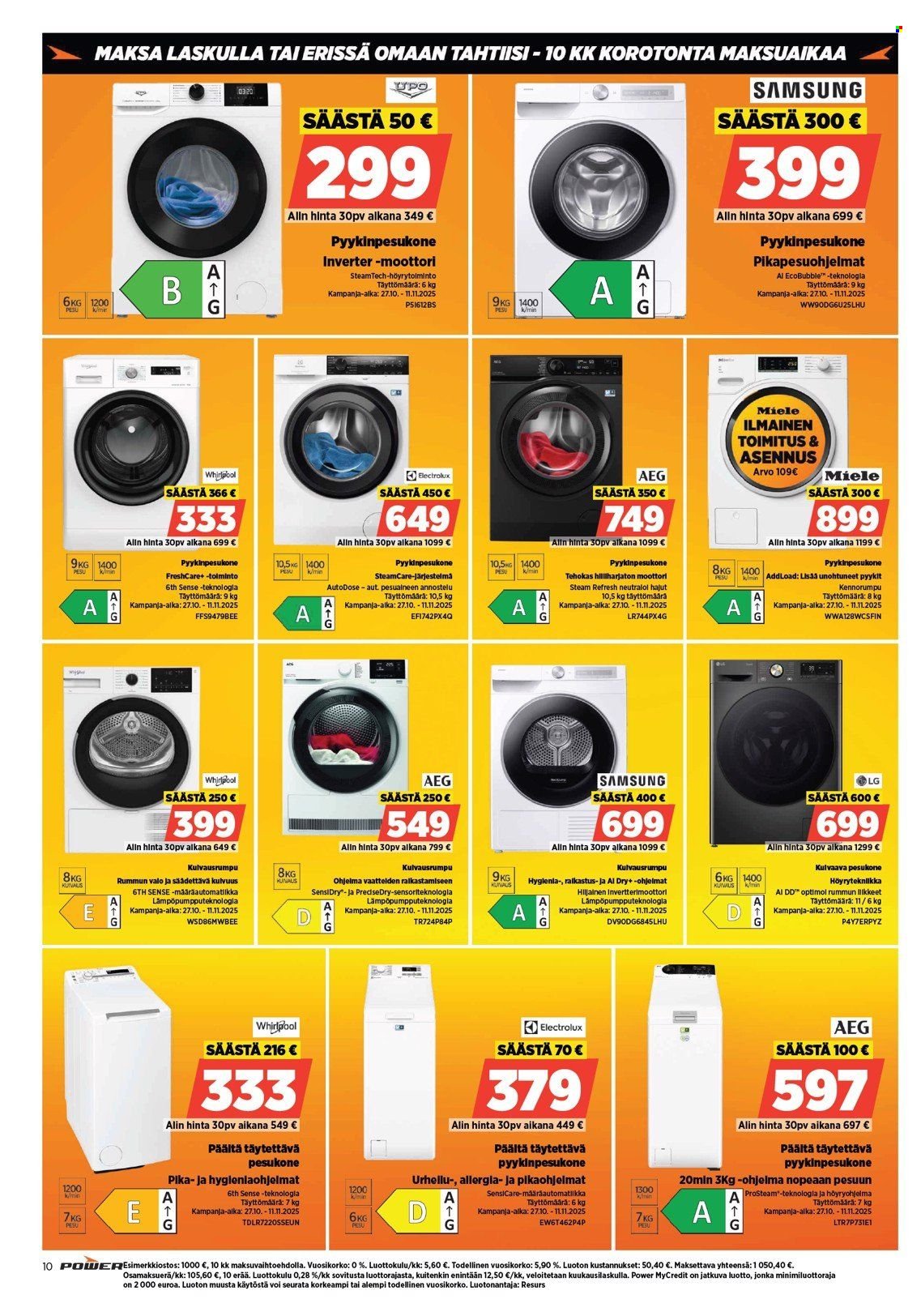 POWER tarjoukset - Lokakuu 2025 (2025-10-26)
