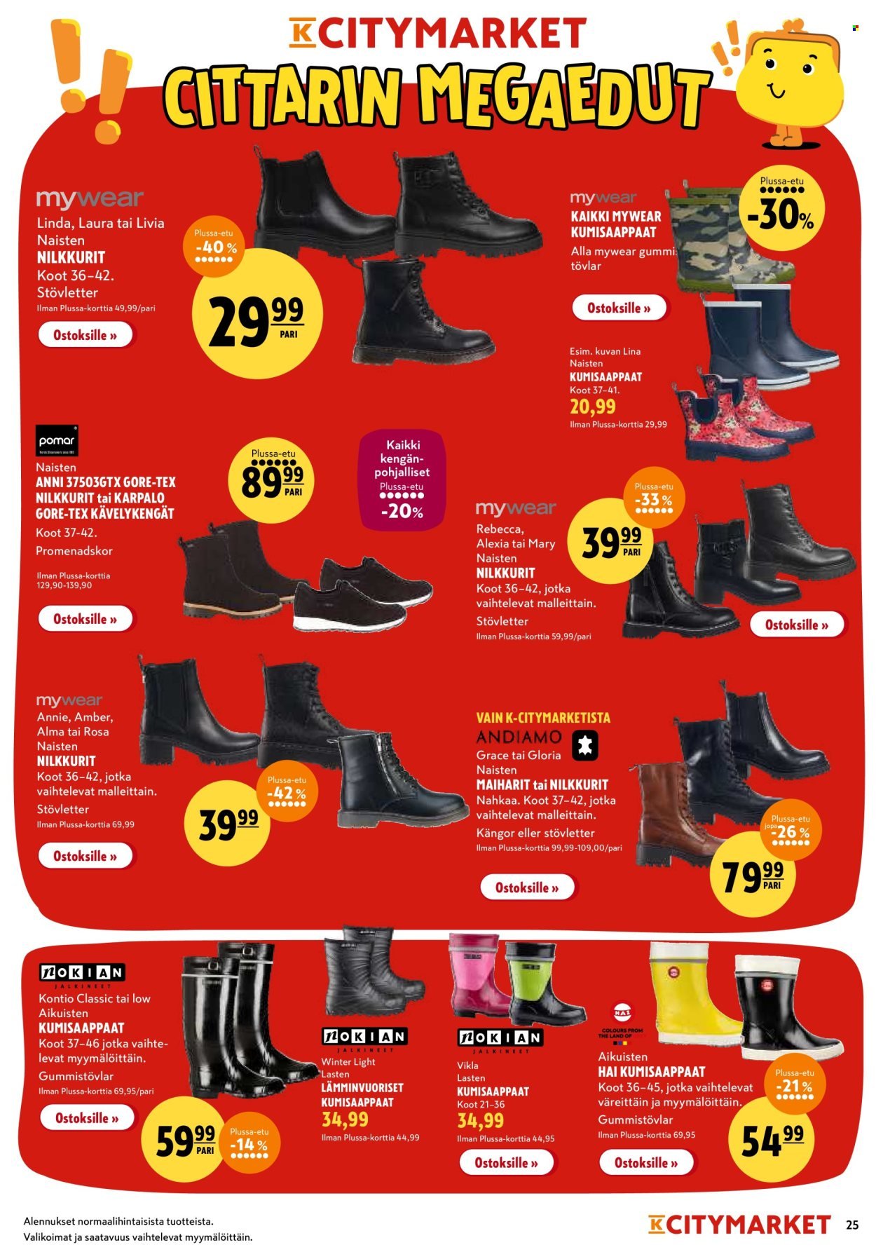 K-CITYMARKET tarjoukset - Alkaen TO 11.9.2025 (2025-09-11 - 2025-09-21)