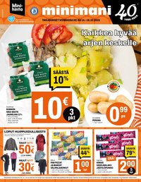 MINIMANI tarjoukset - Alkaen KE 14.10.2026