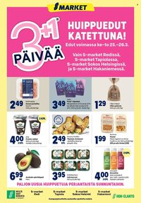 S-MARKET tarjoukset - Huippuedut kattetuna