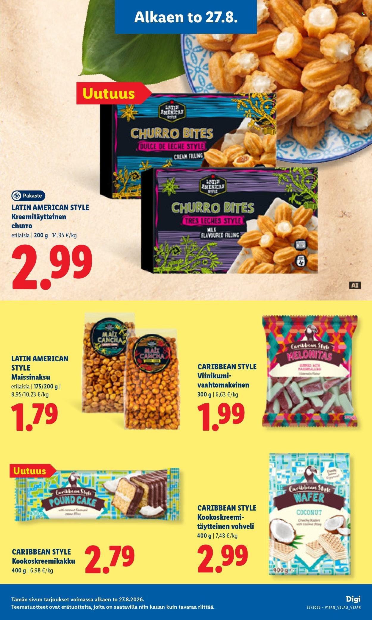 LIDL tarjoukset - Alkaen TO 27.8.2026