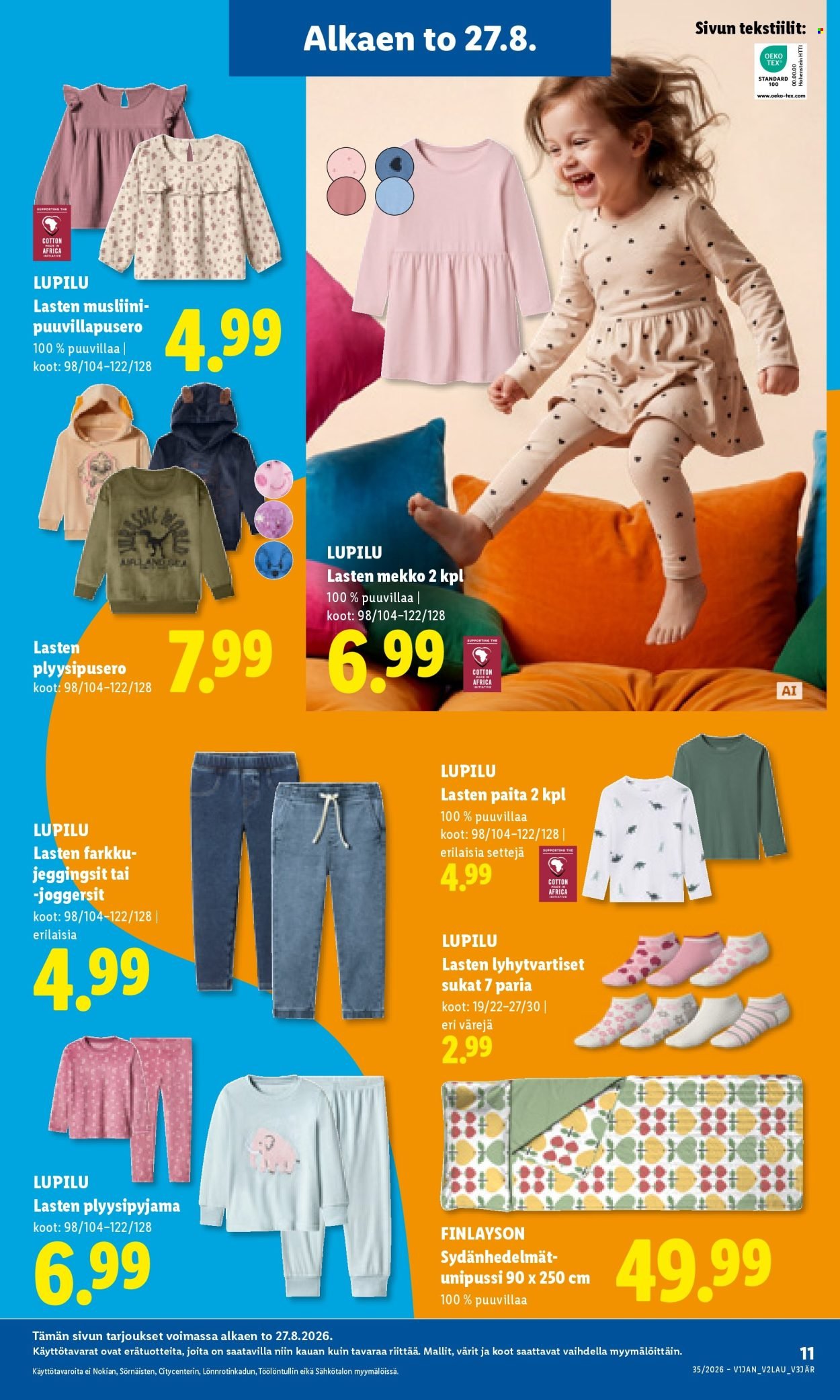 LIDL tarjoukset - Alkaen TO 27.8.2026
