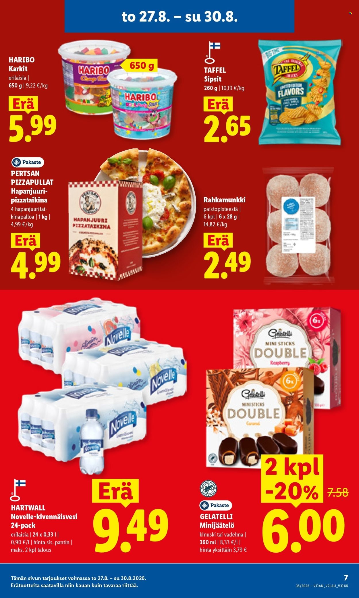 LIDL tarjoukset - Alkaen TO 27.8.2026