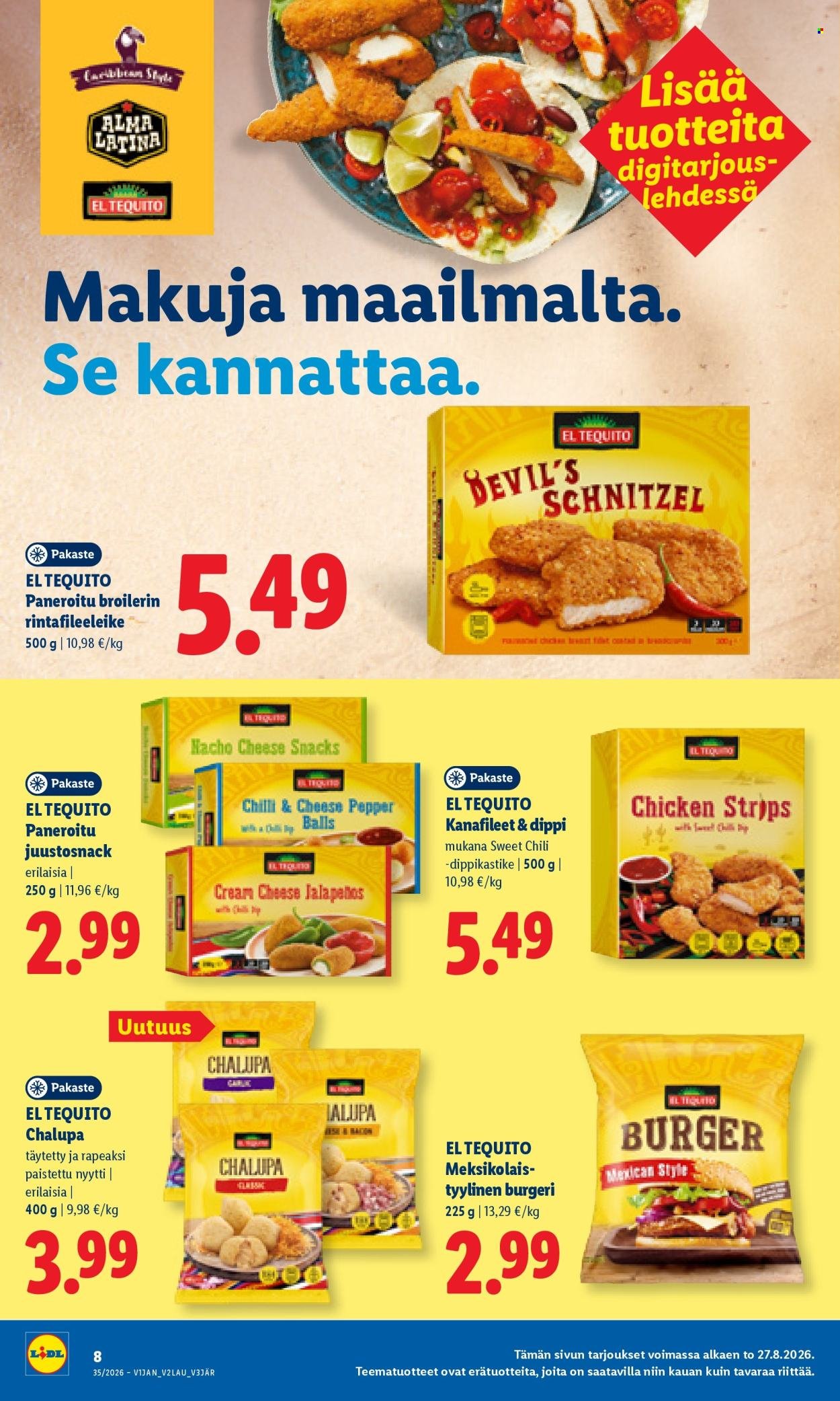 LIDL tarjoukset - Alkaen TO 27.8.2026