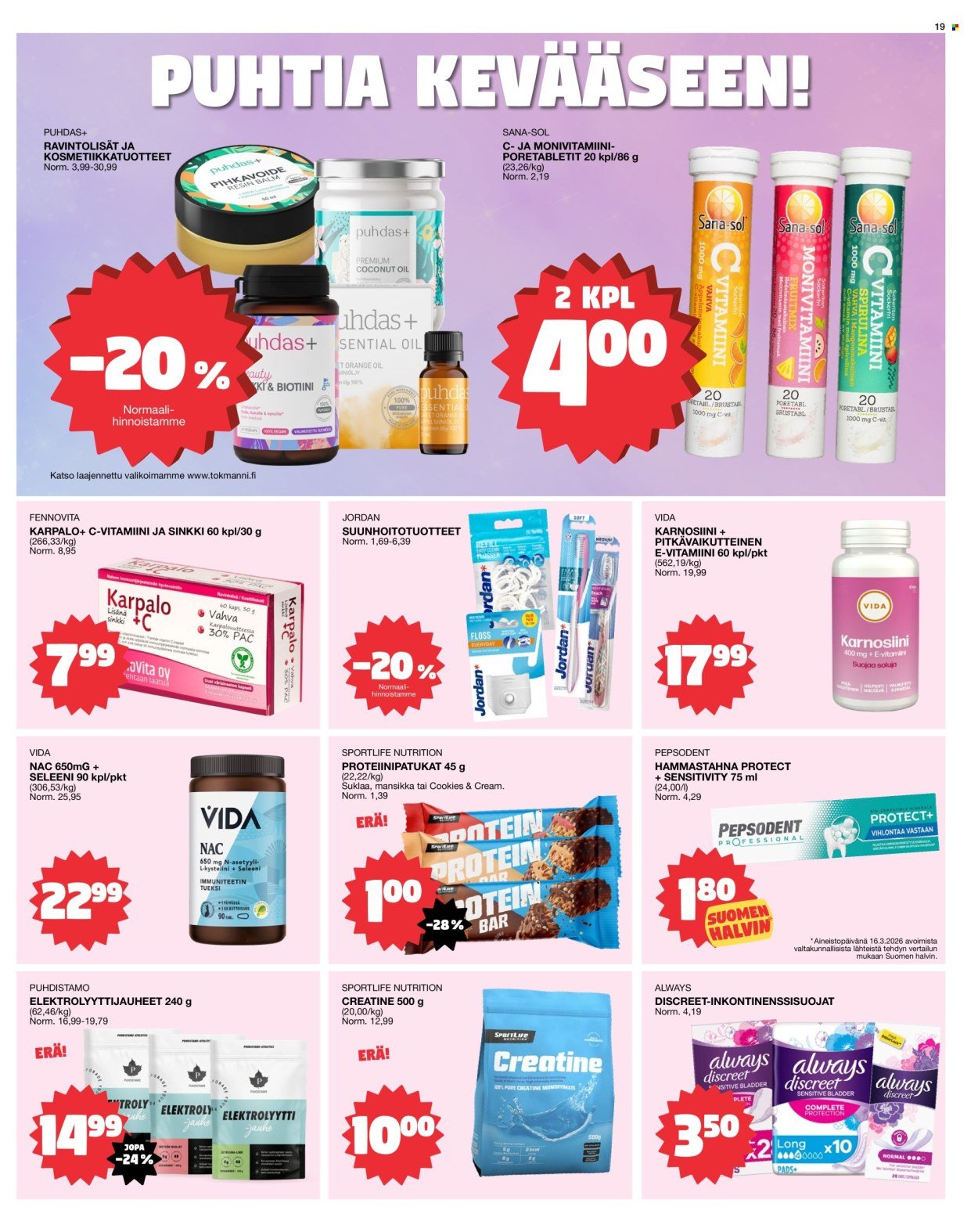 TOKMANNI tarjoukset - Tarjoussanomat