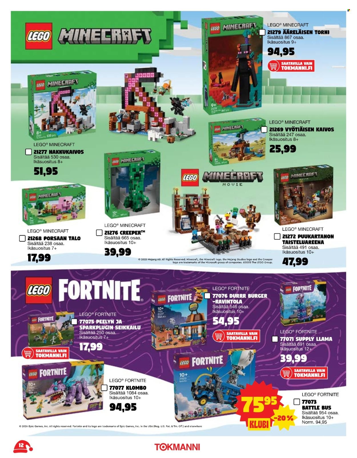 TOKMANNI tarjoukset - Joululelukuvasto (2025-11-03 - 2025-12-24)