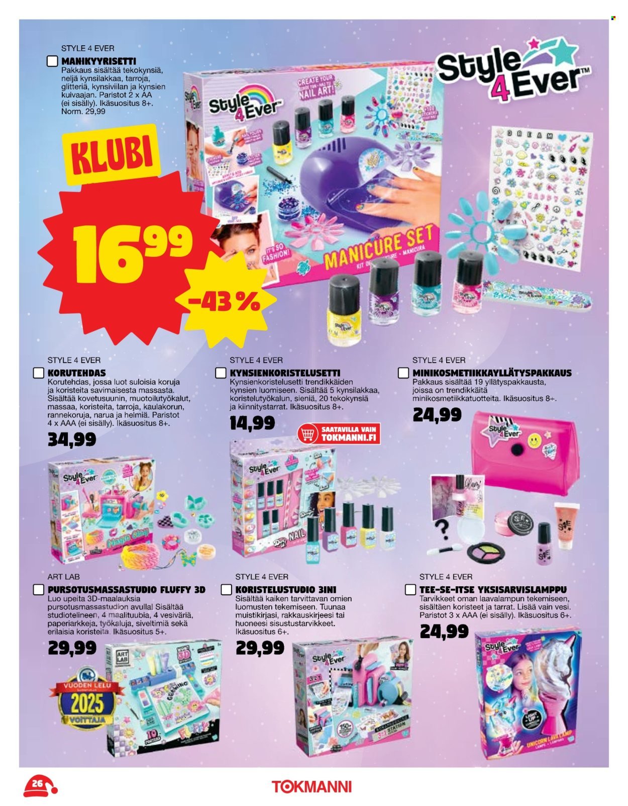 TOKMANNI tarjoukset - Joululelukuvasto (2025-11-03 - 2025-12-24)