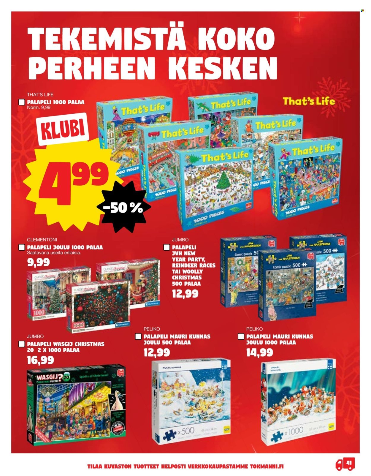 TOKMANNI tarjoukset - Joululelukuvasto (2025-11-03 - 2025-12-24)