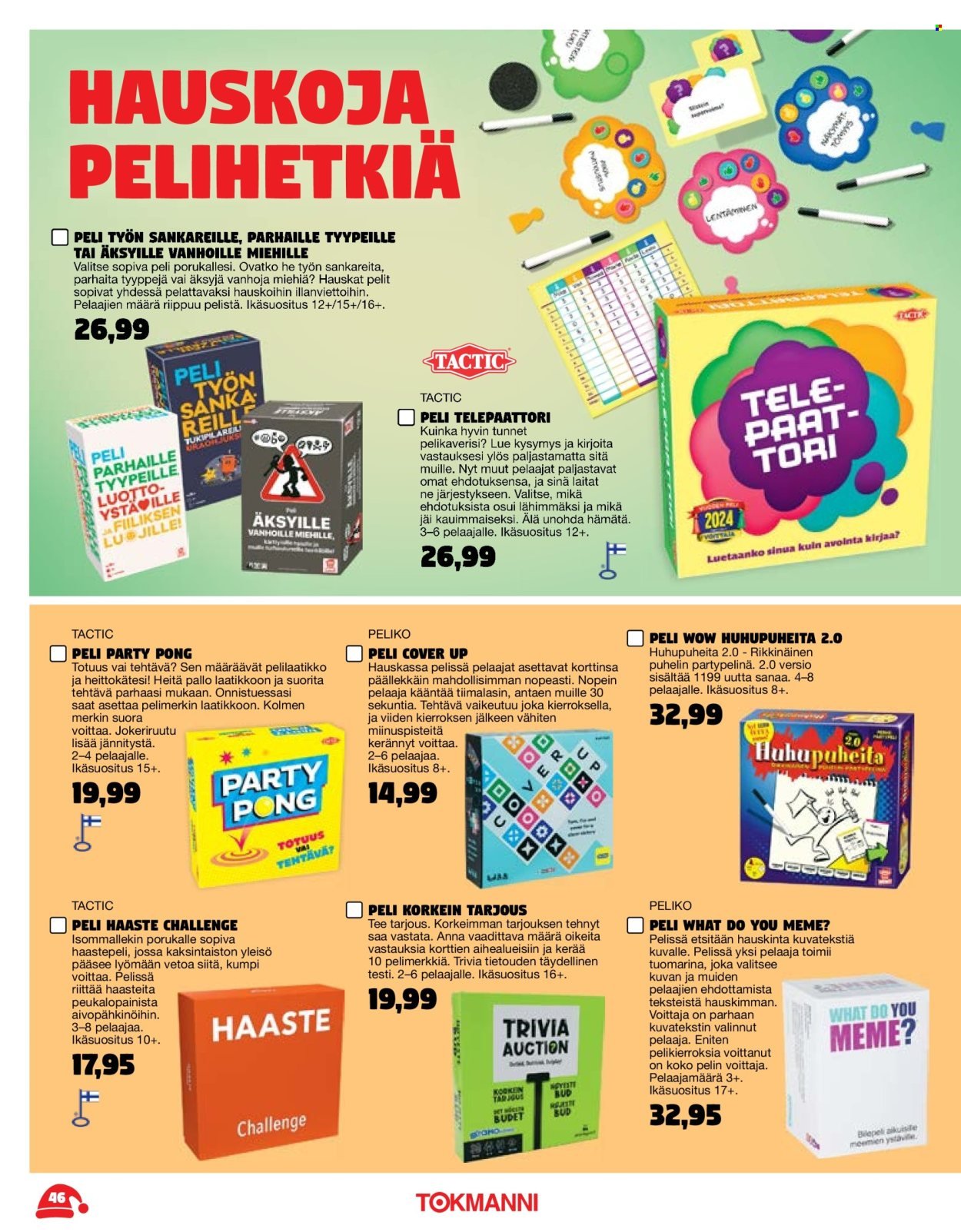 TOKMANNI tarjoukset - Joululelukuvasto (2025-11-03 - 2025-12-24)