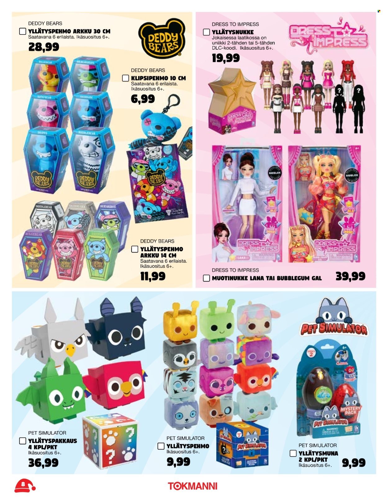 TOKMANNI tarjoukset - Joululelukuvasto (2025-11-03 - 2025-12-24)