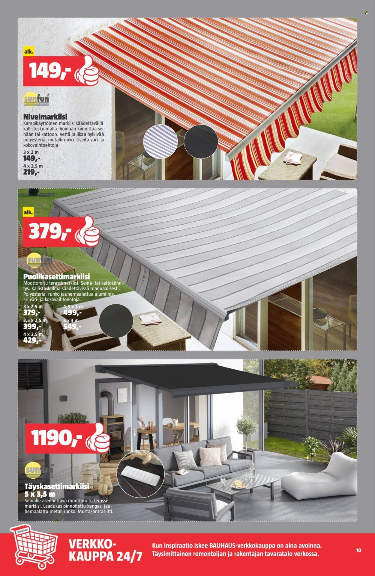 BAUHAUS tarjoukset - Alkaen KE 3.6.2026