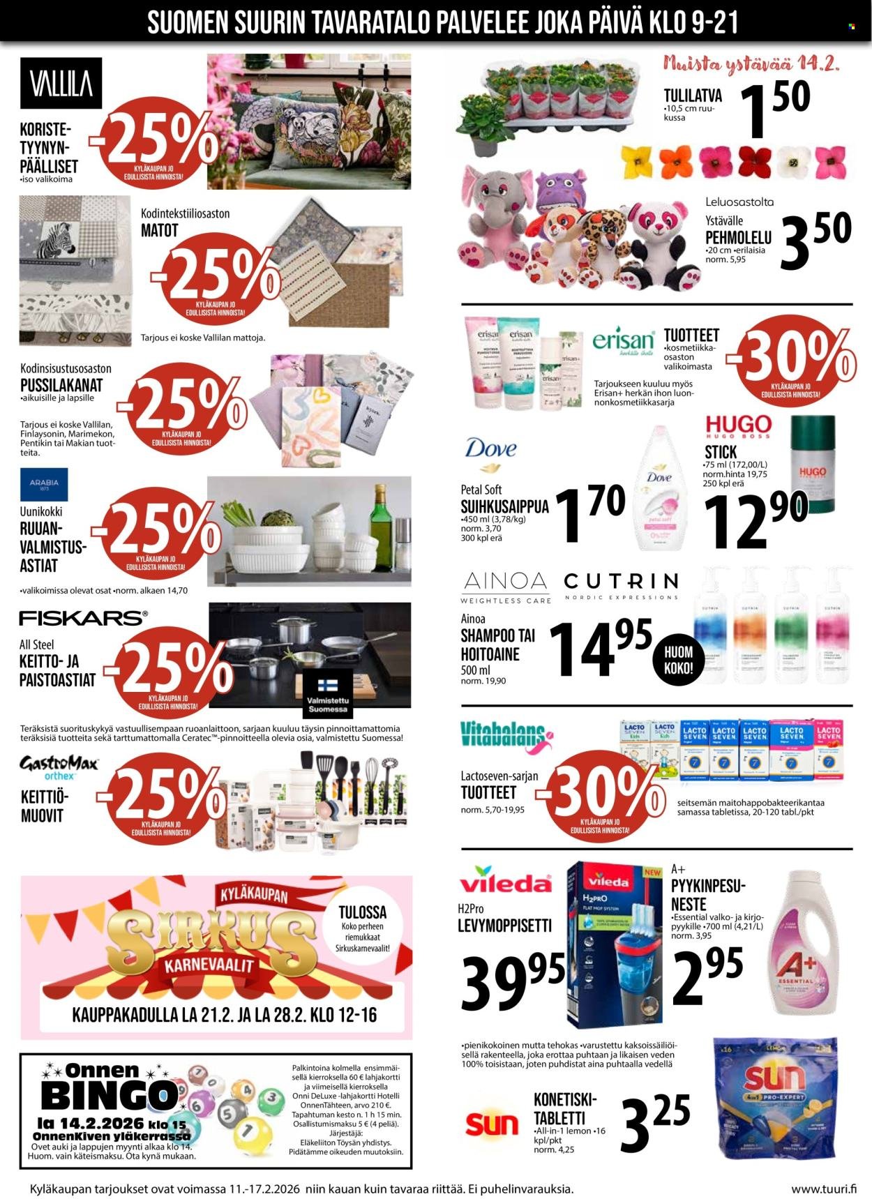 TUURI tarjoukset - Alkaen KE 11.2.2026