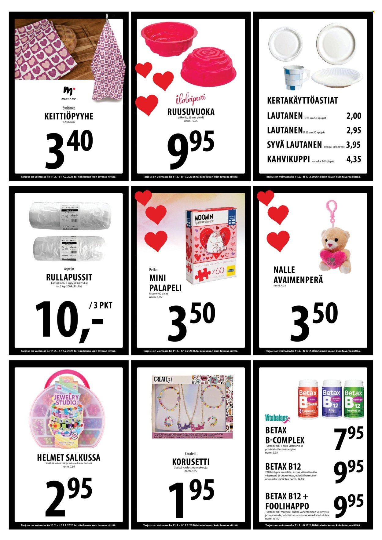 TUURI tarjoukset - Alkaen KE 11.2.2026