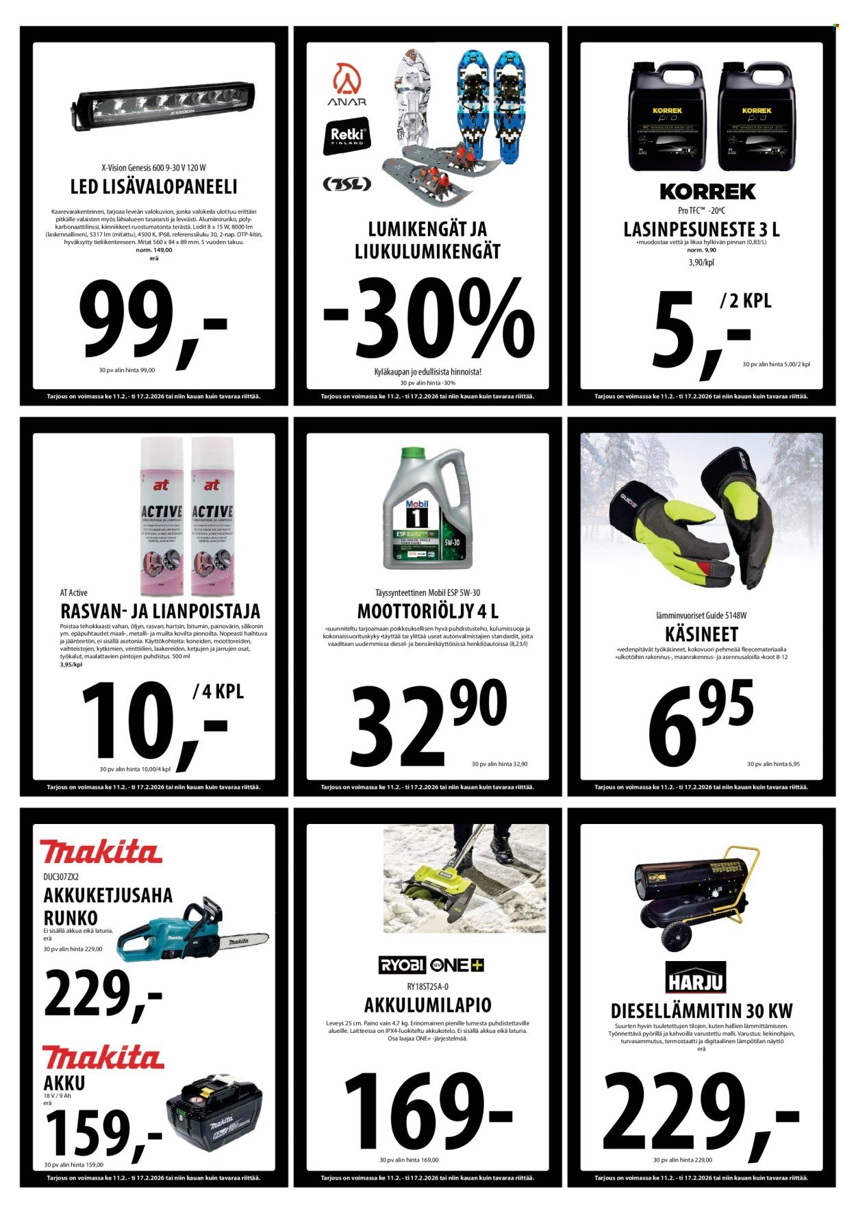 TUURI tarjoukset - Alkaen KE 11.2.2026