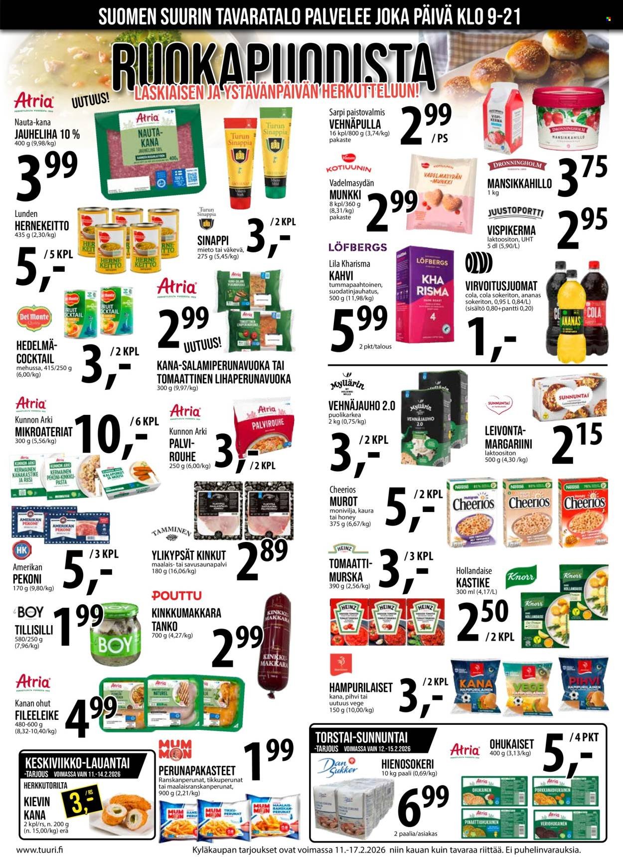 TUURI tarjoukset - Alkaen KE 11.2.2026
