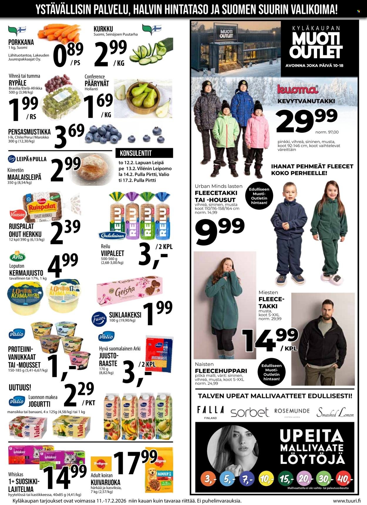 TUURI tarjoukset - Alkaen KE 11.2.2026