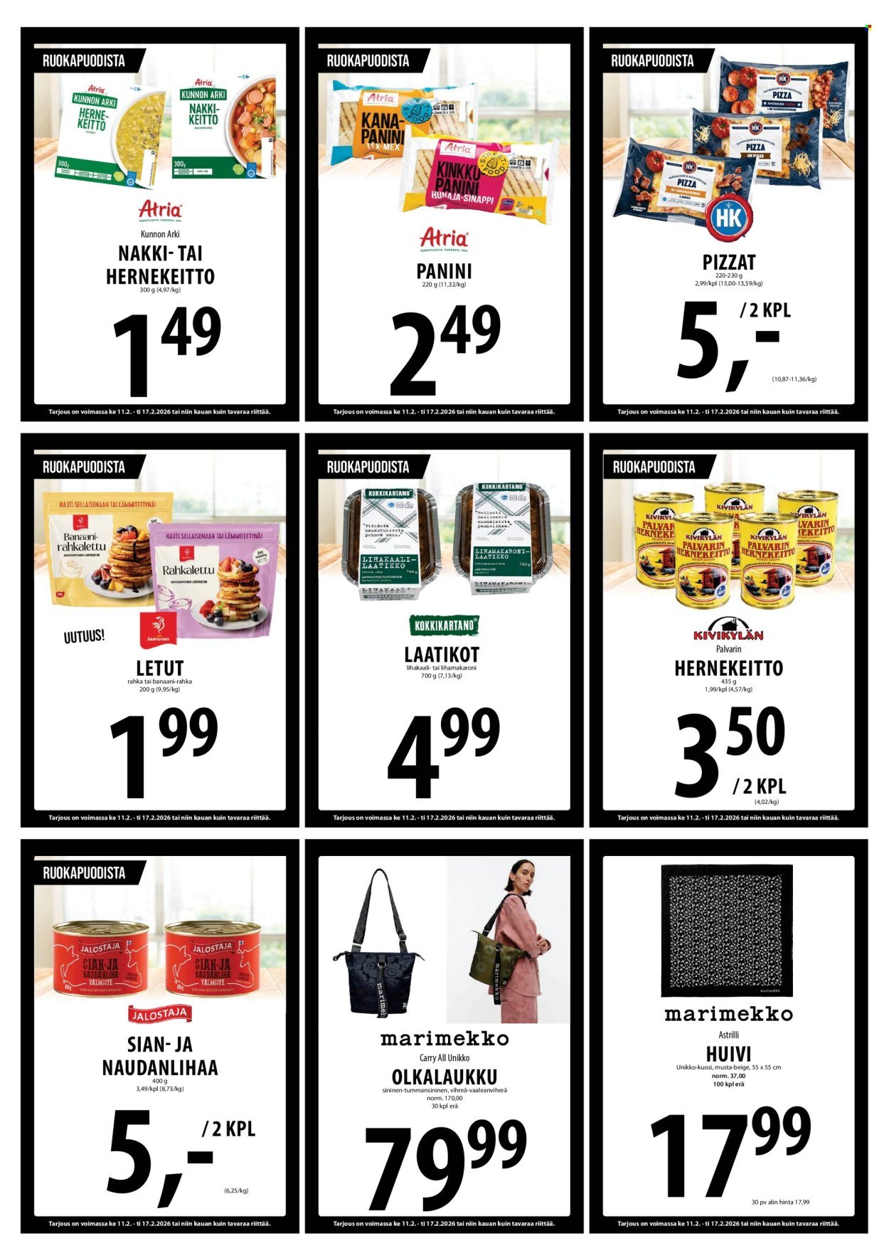 TUURI tarjoukset - Alkaen KE 11.2.2026