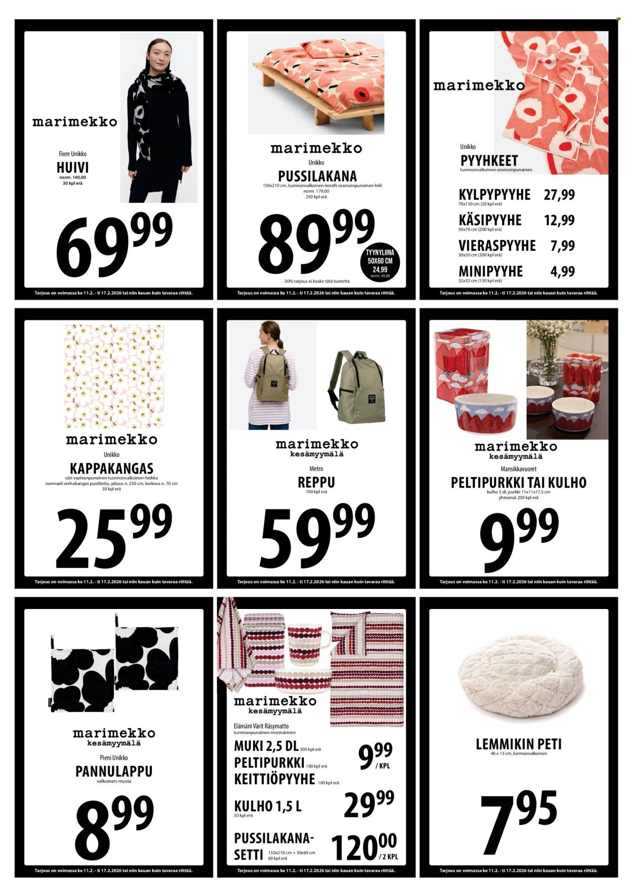 TUURI tarjoukset - Alkaen KE 11.2.2026