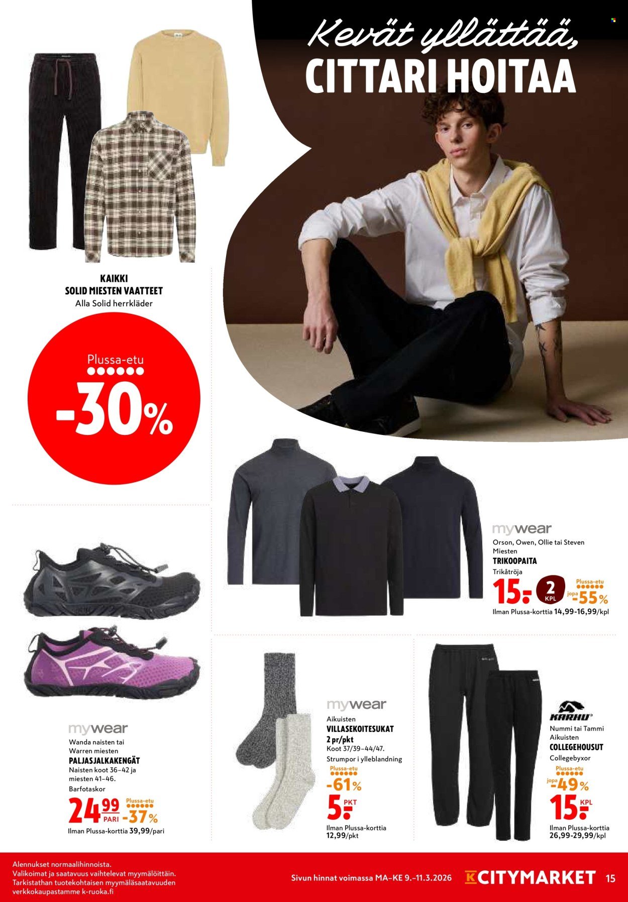 K-CITYMARKET tarjoukset - Alkaen MA 9.3.2026