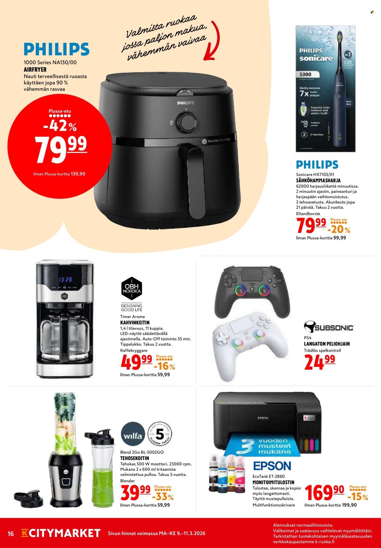 K-CITYMARKET tarjoukset - Alkaen MA 9.3.2026