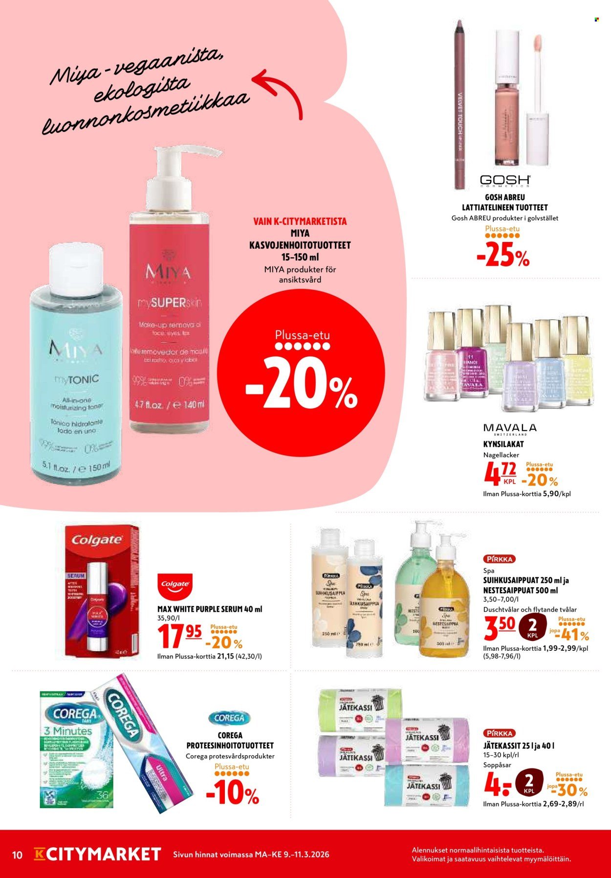 K-CITYMARKET tarjoukset - Alkaen MA 9.3.2026