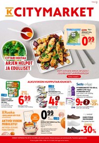 K-CITYMARKET tarjoukset - Alkaen MA 9.3.2026
