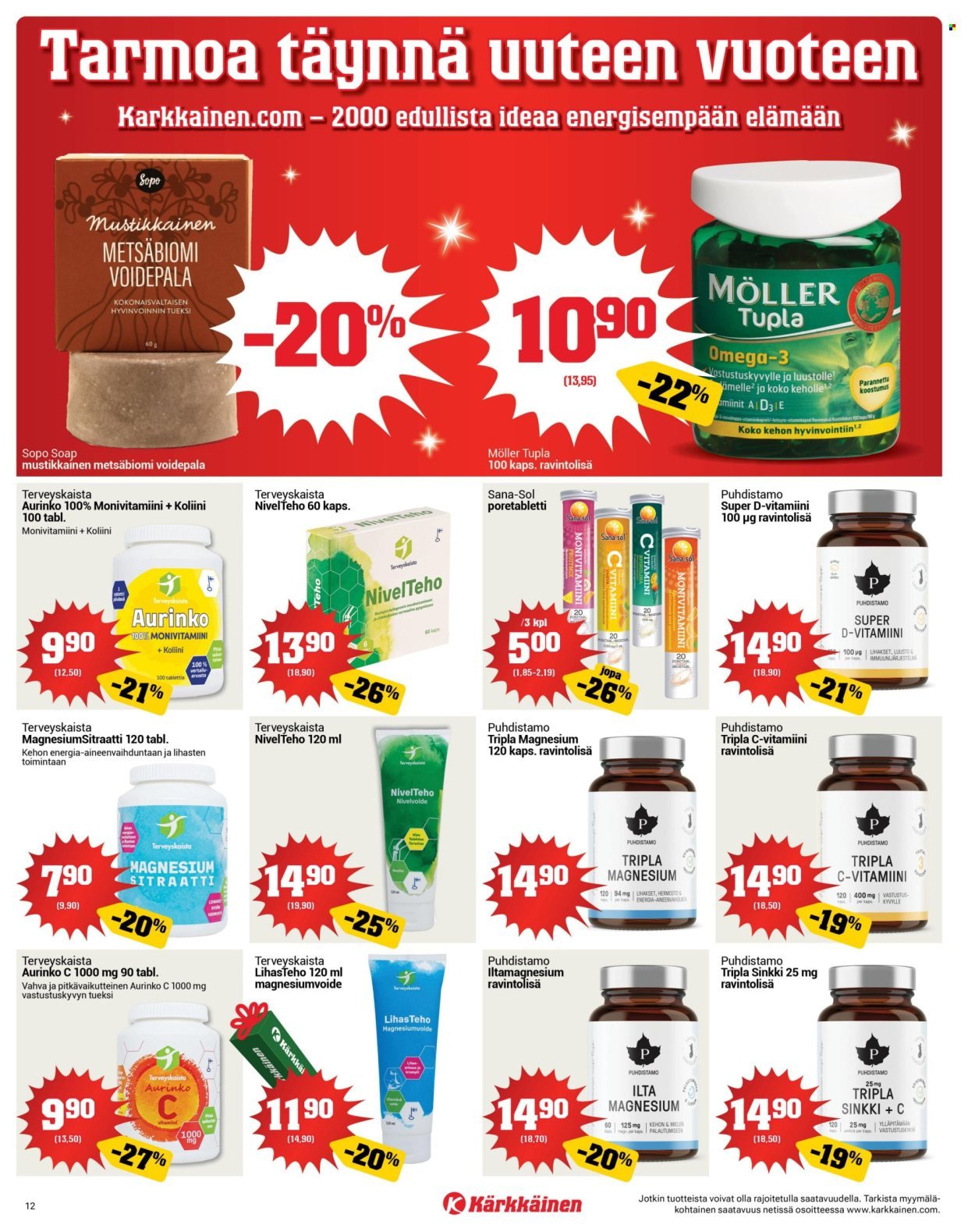 KÄRKKÄINEN tarjoukset - Viikko # 51 Joulukuu 2025