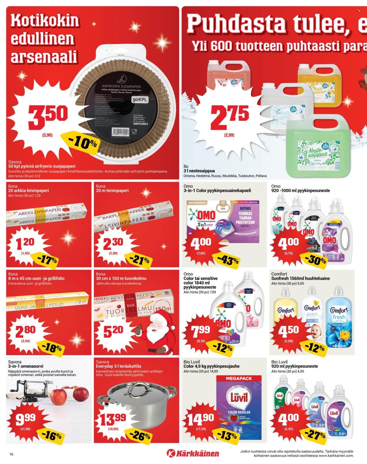 KÄRKKÄINEN tarjoukset - Viikko # 51 Joulukuu 2025