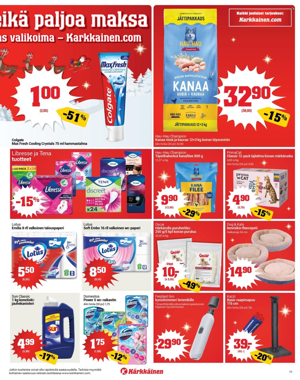 KÄRKKÄINEN tarjoukset - Viikko # 51 Joulukuu 2025