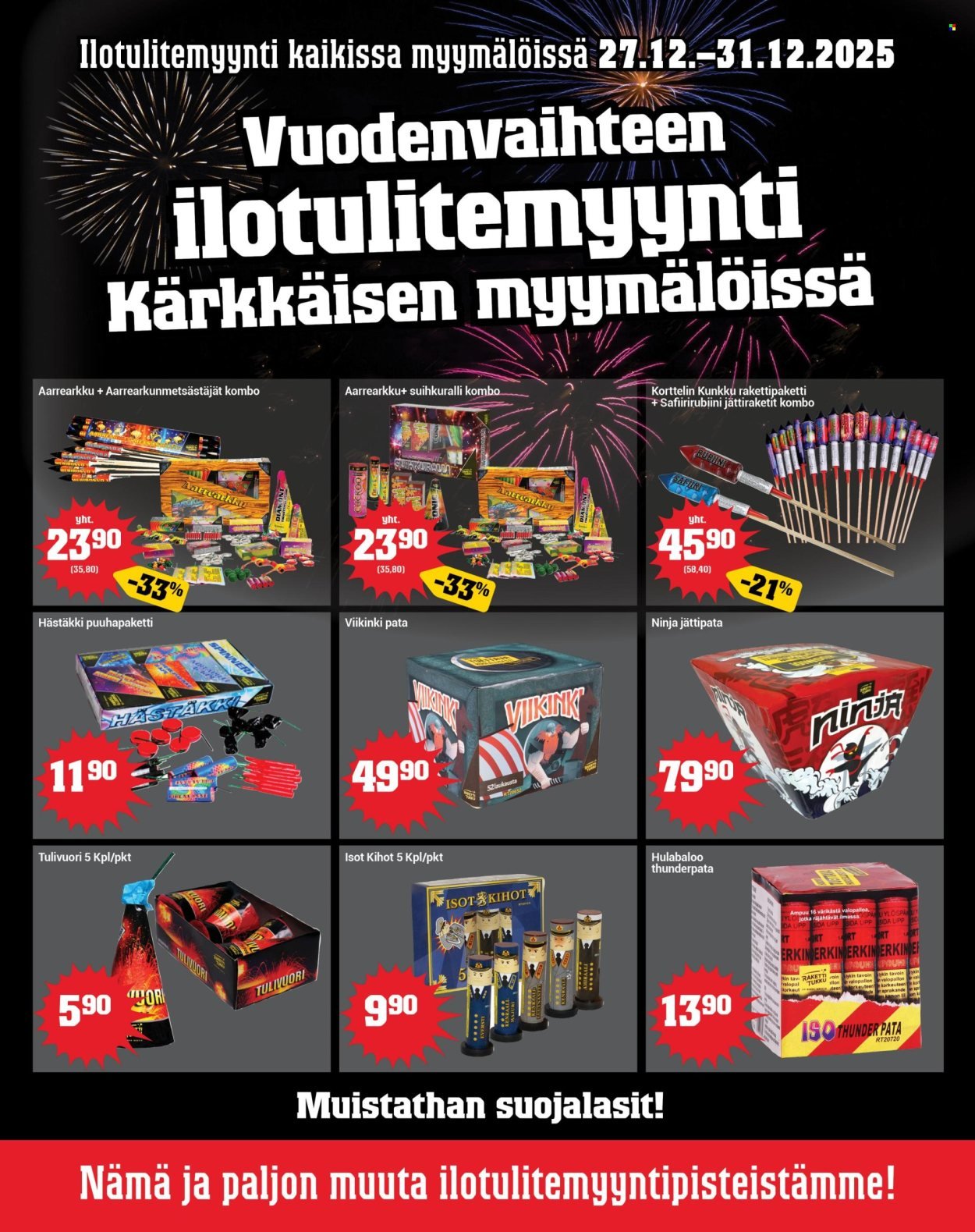 KÄRKKÄINEN tarjoukset - Viikko # 51 Joulukuu 2025