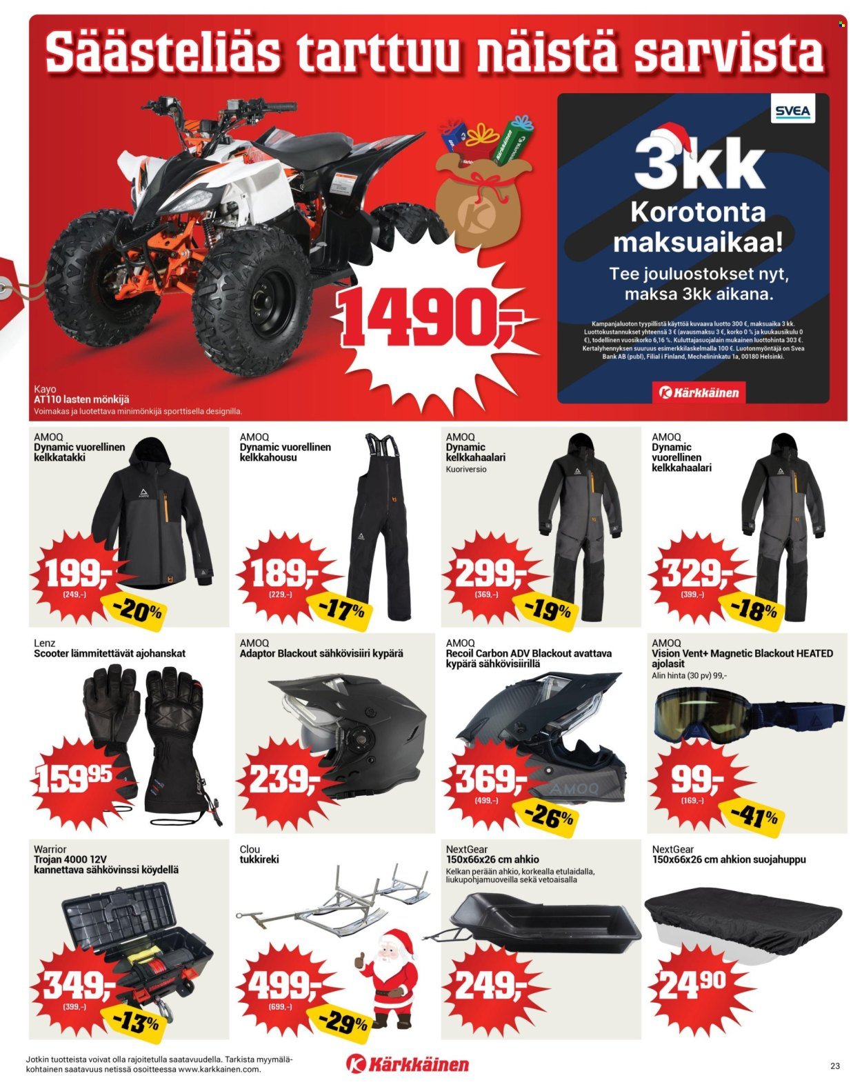 KÄRKKÄINEN tarjoukset - Viikko # 51 Joulukuu 2025