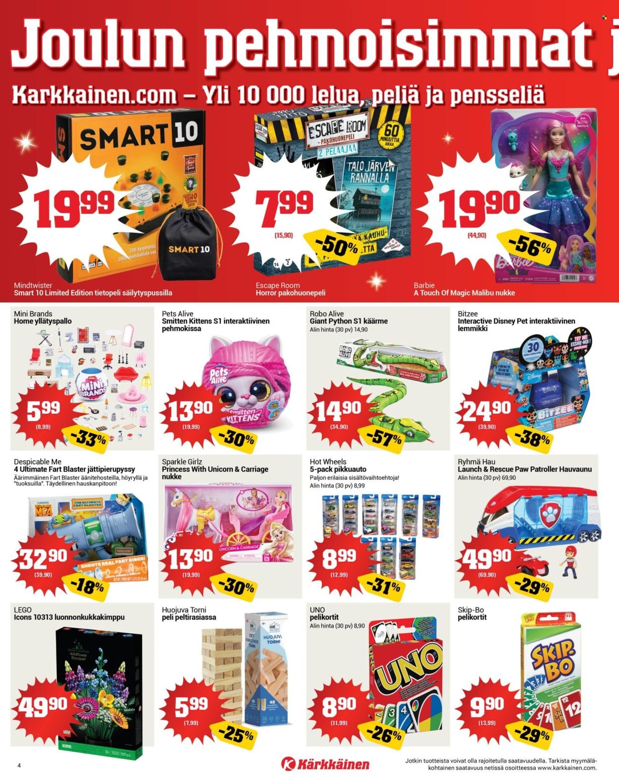 KÄRKKÄINEN tarjoukset - Viikko # 51 Joulukuu 2025