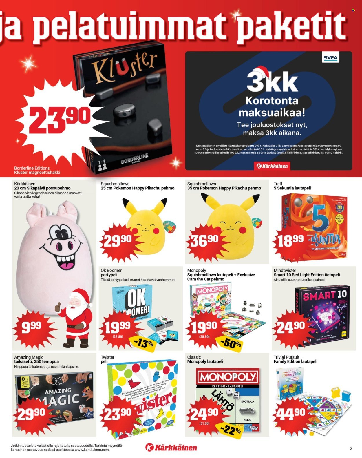 KÄRKKÄINEN tarjoukset - Viikko # 51 Joulukuu 2025