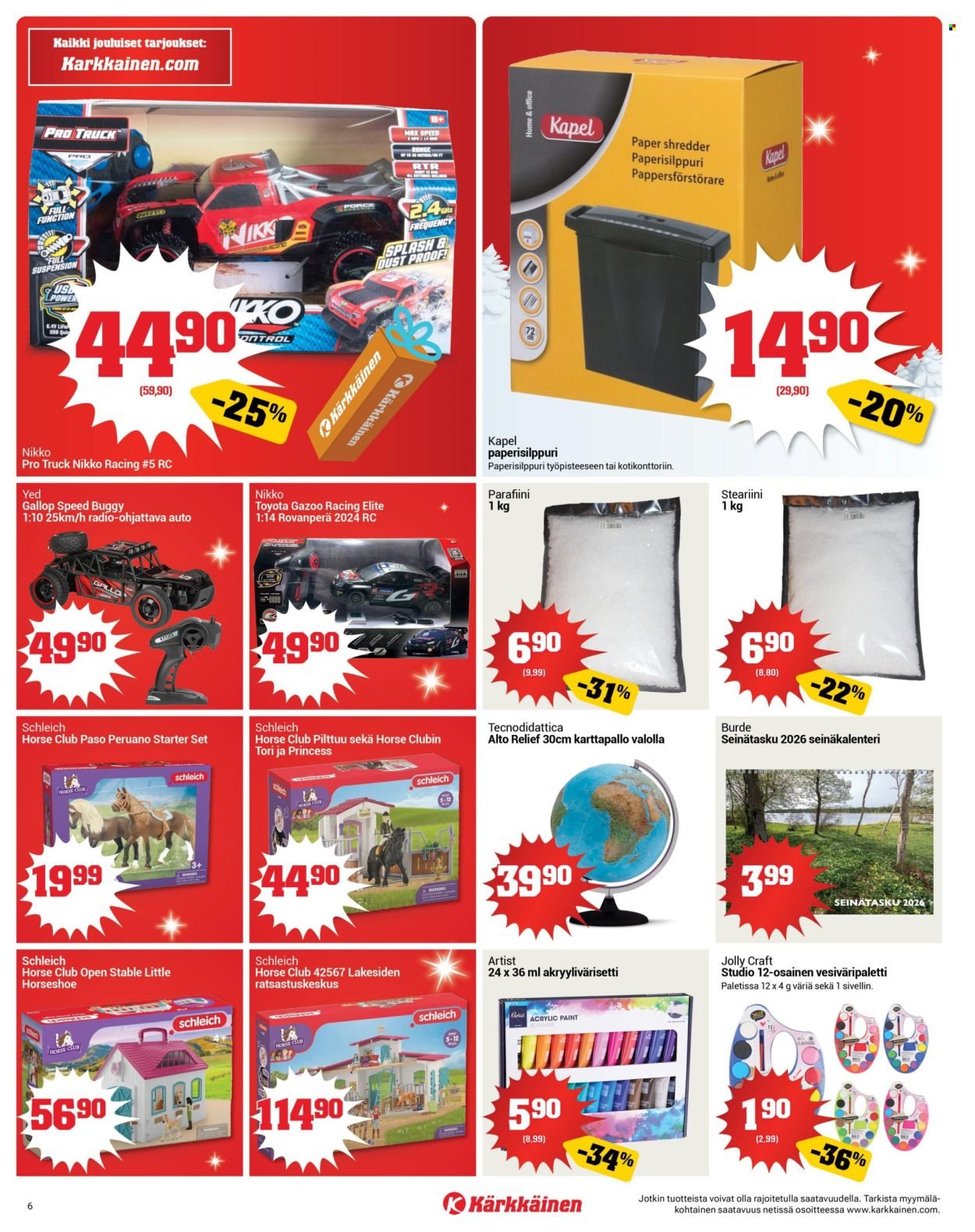 KÄRKKÄINEN tarjoukset - Viikko # 51 Joulukuu 2025