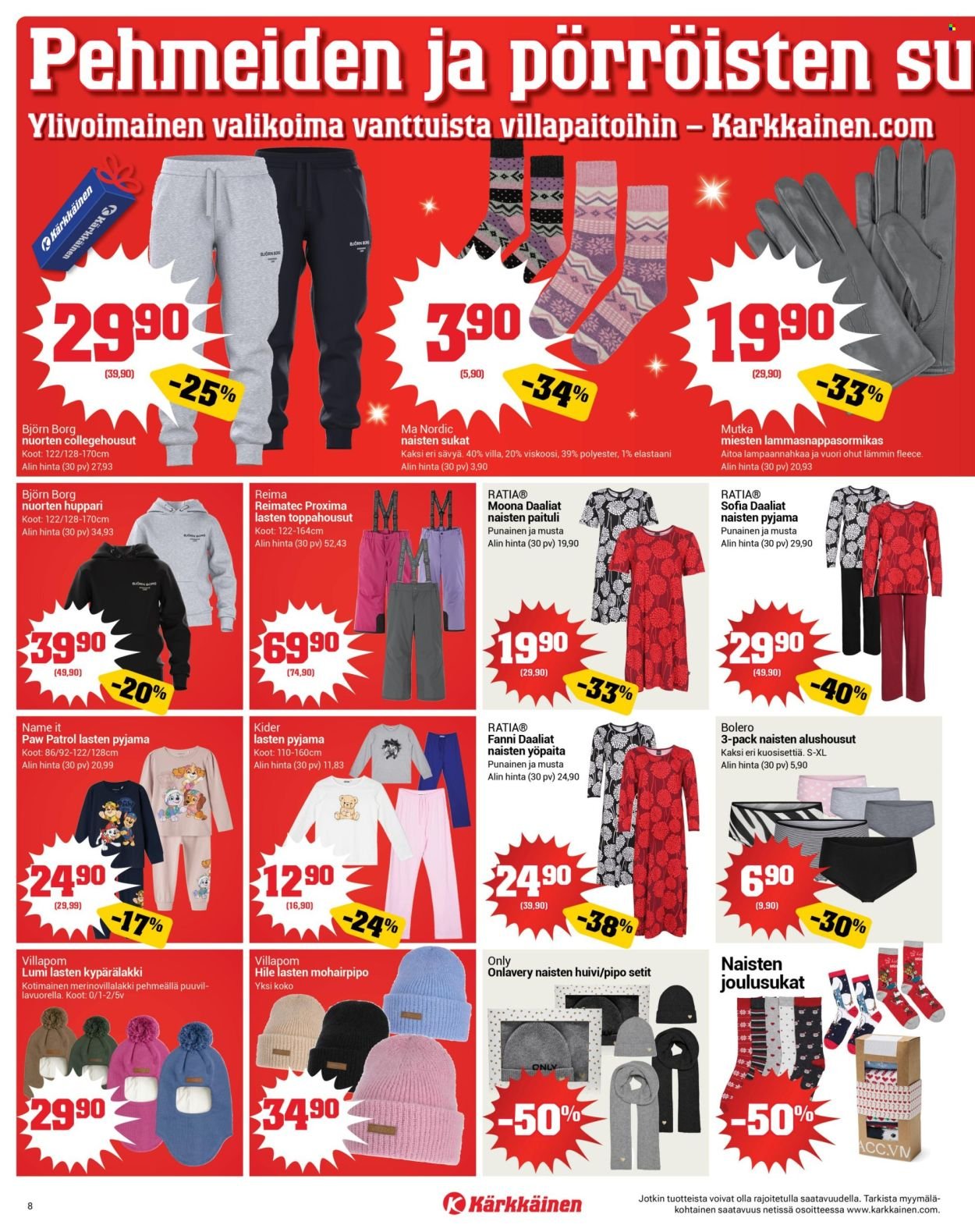 KÄRKKÄINEN tarjoukset - Viikko # 51 Joulukuu 2025