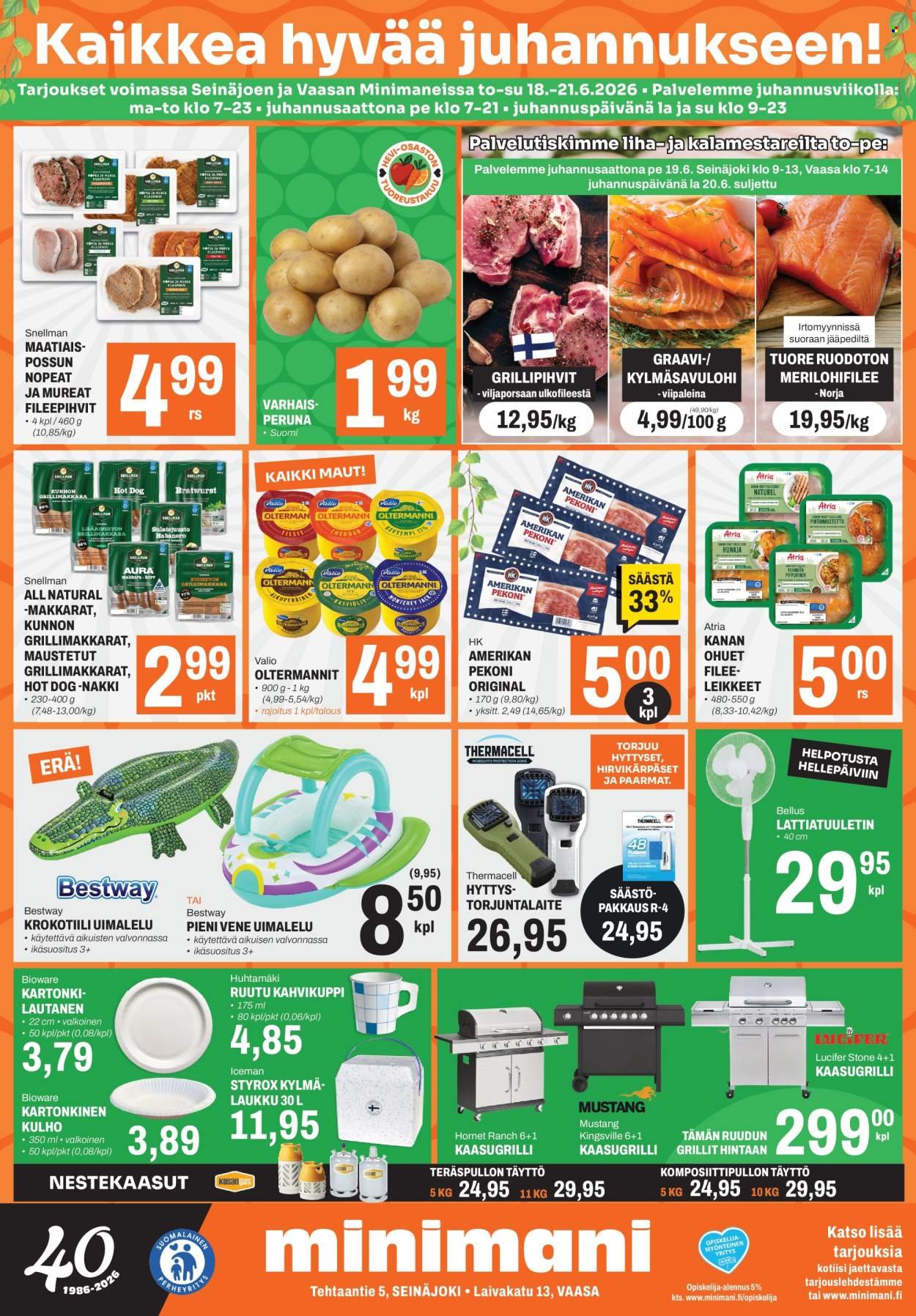 MINIMANI tarjoukset - Alkaen TO 18.6.2026