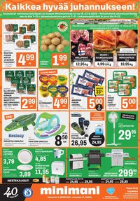 MINIMANI tarjoukset - Alkaen TO 18.6.2026