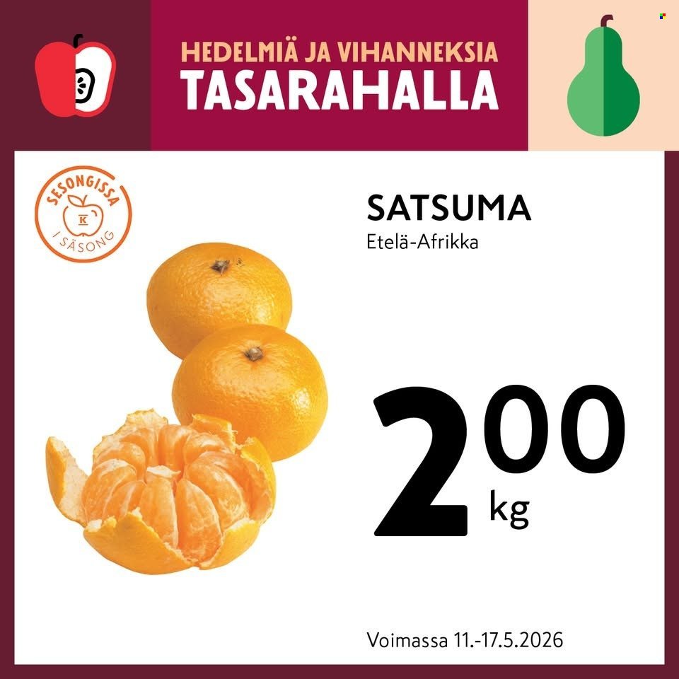 K-MARKET tarjoukset - Alkaen MA 11.5.2026
