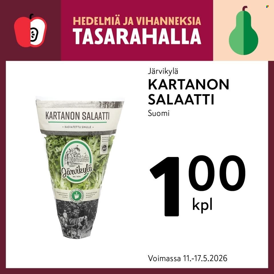 K-MARKET tarjoukset - Alkaen MA 11.5.2026