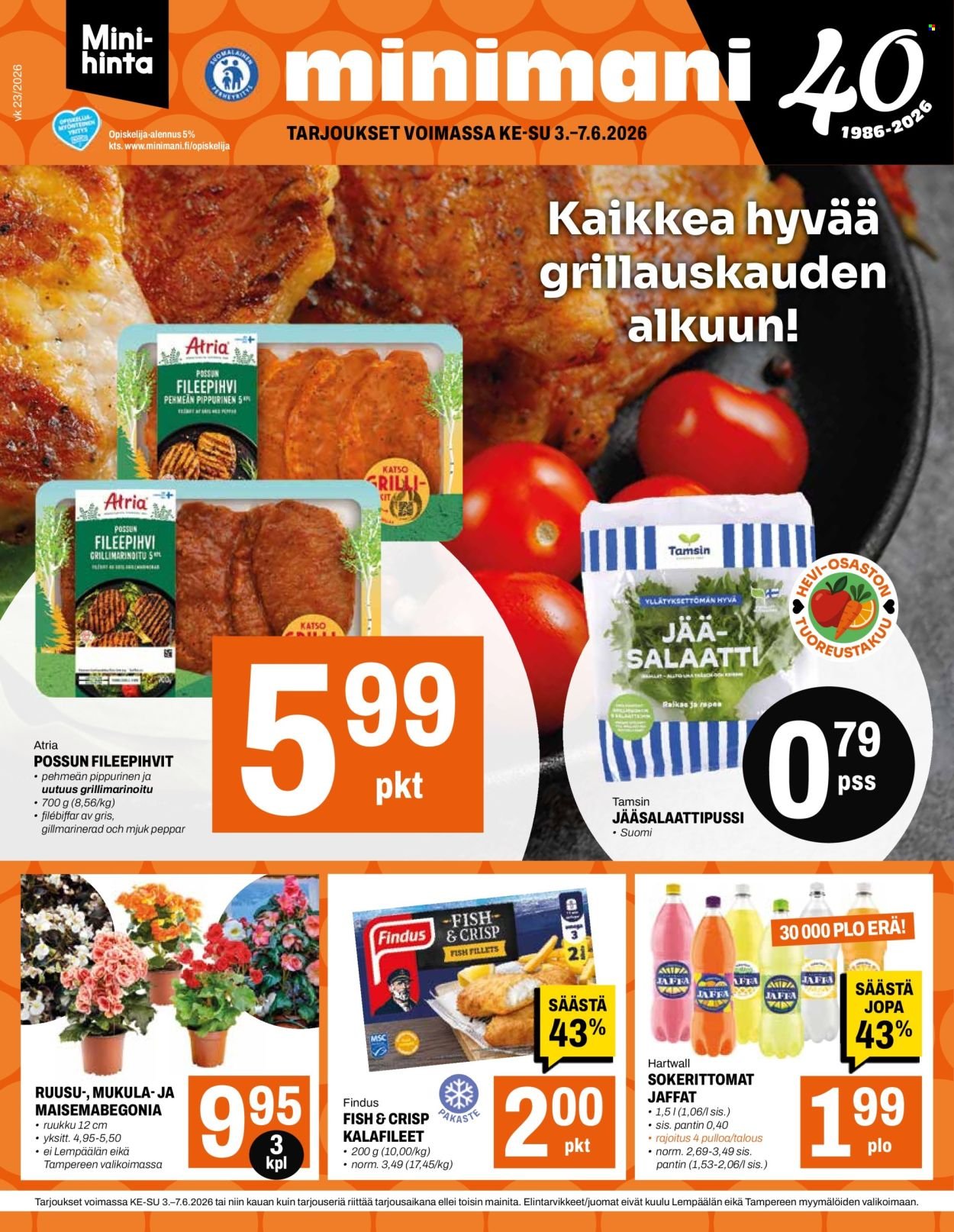 MINIMANI tarjoukset - Alkaen KE 3.6.2026