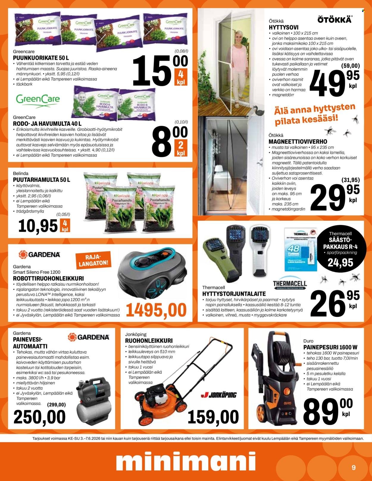 MINIMANI tarjoukset - Alkaen KE 3.6.2026