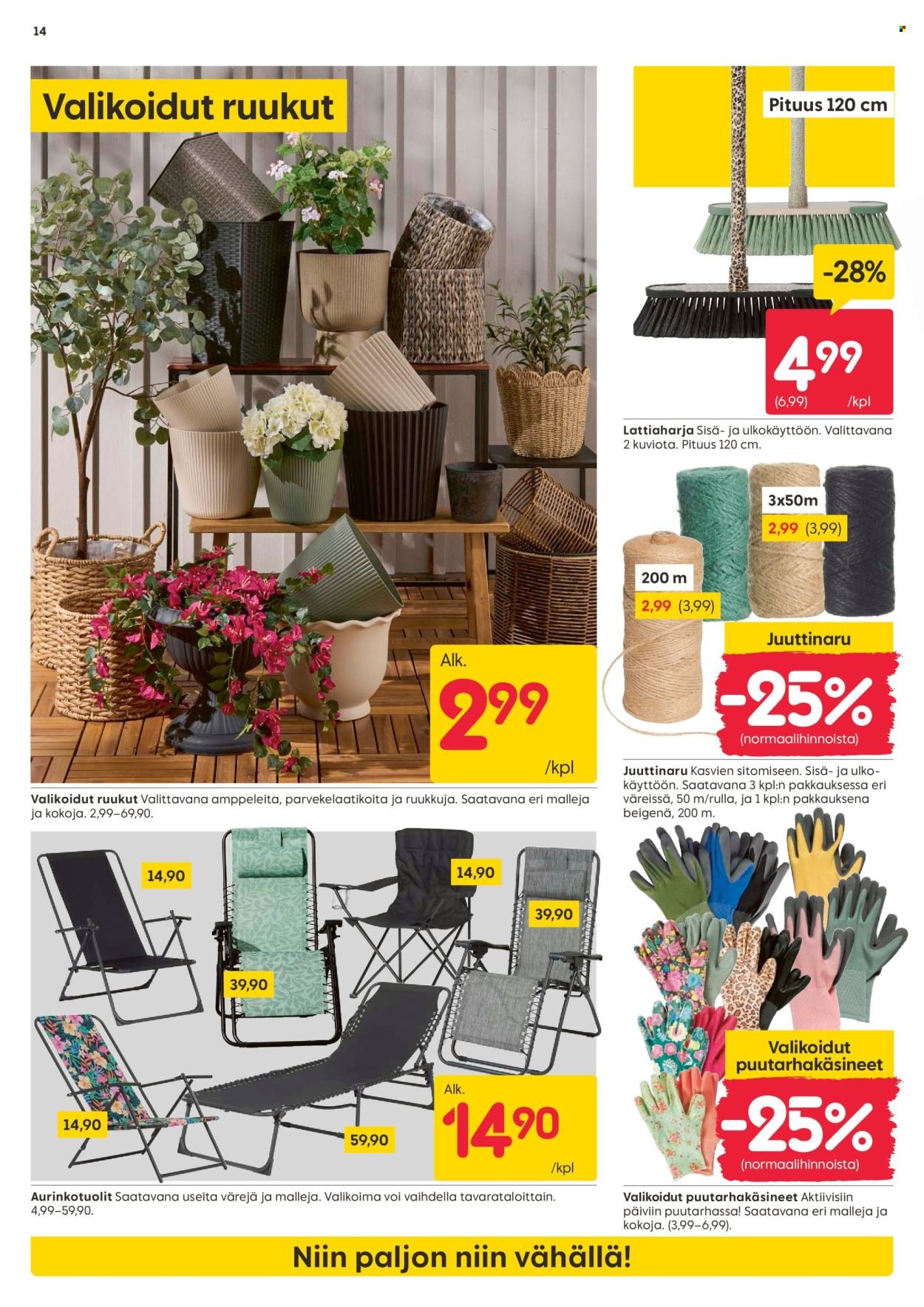 RUSTA tarjoukset - Alkaen MA 13.4.2026