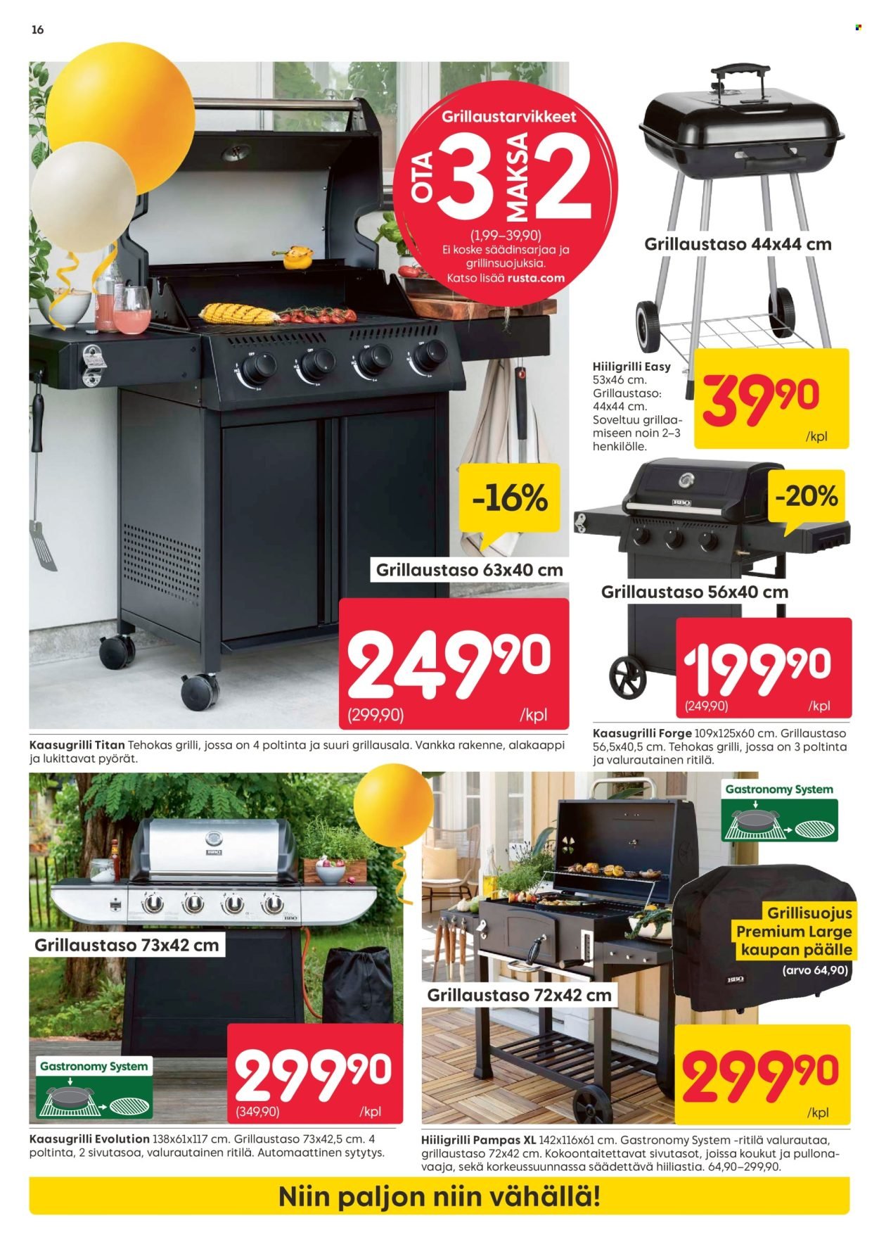 RUSTA tarjoukset - Alkaen MA 13.4.2026